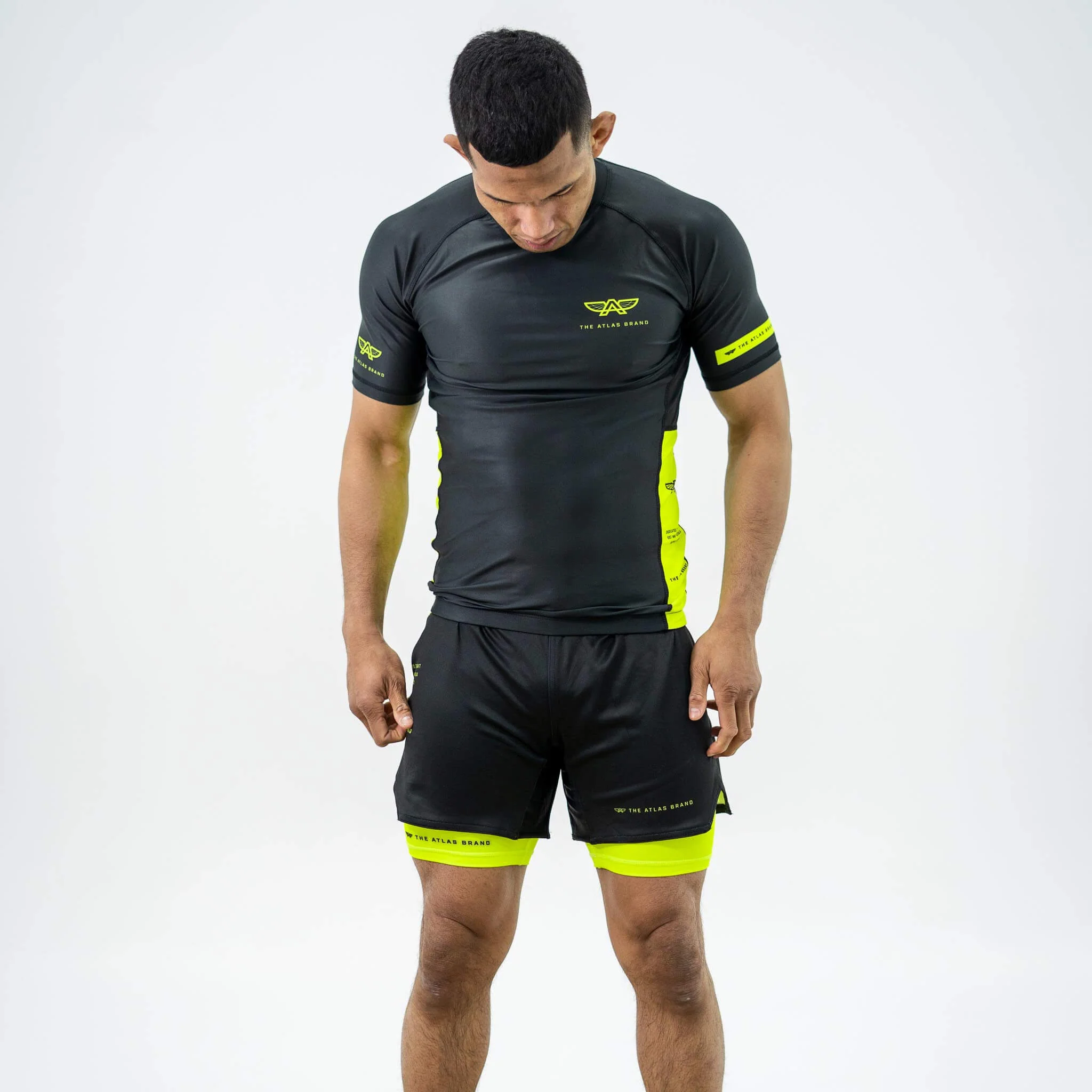The Atlas Brand - Apex S3 Rashguard - Fluoro - Image 4