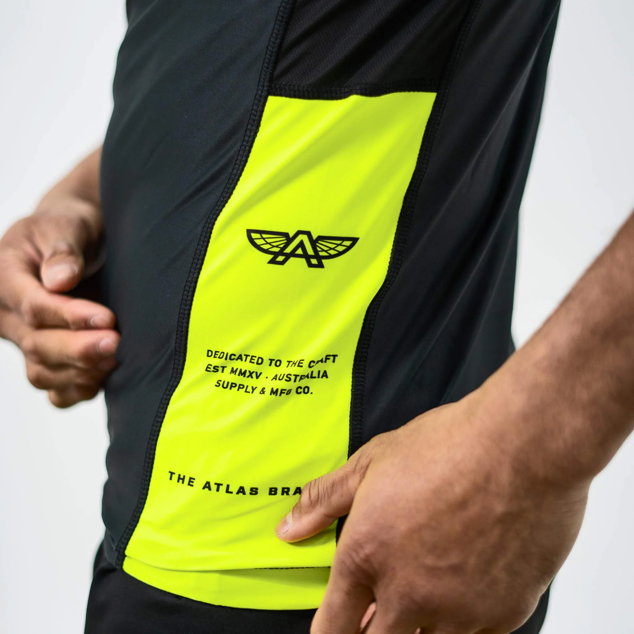 The Atlas Brand - Apex S3 Rashguard - Fluoro - Image 8