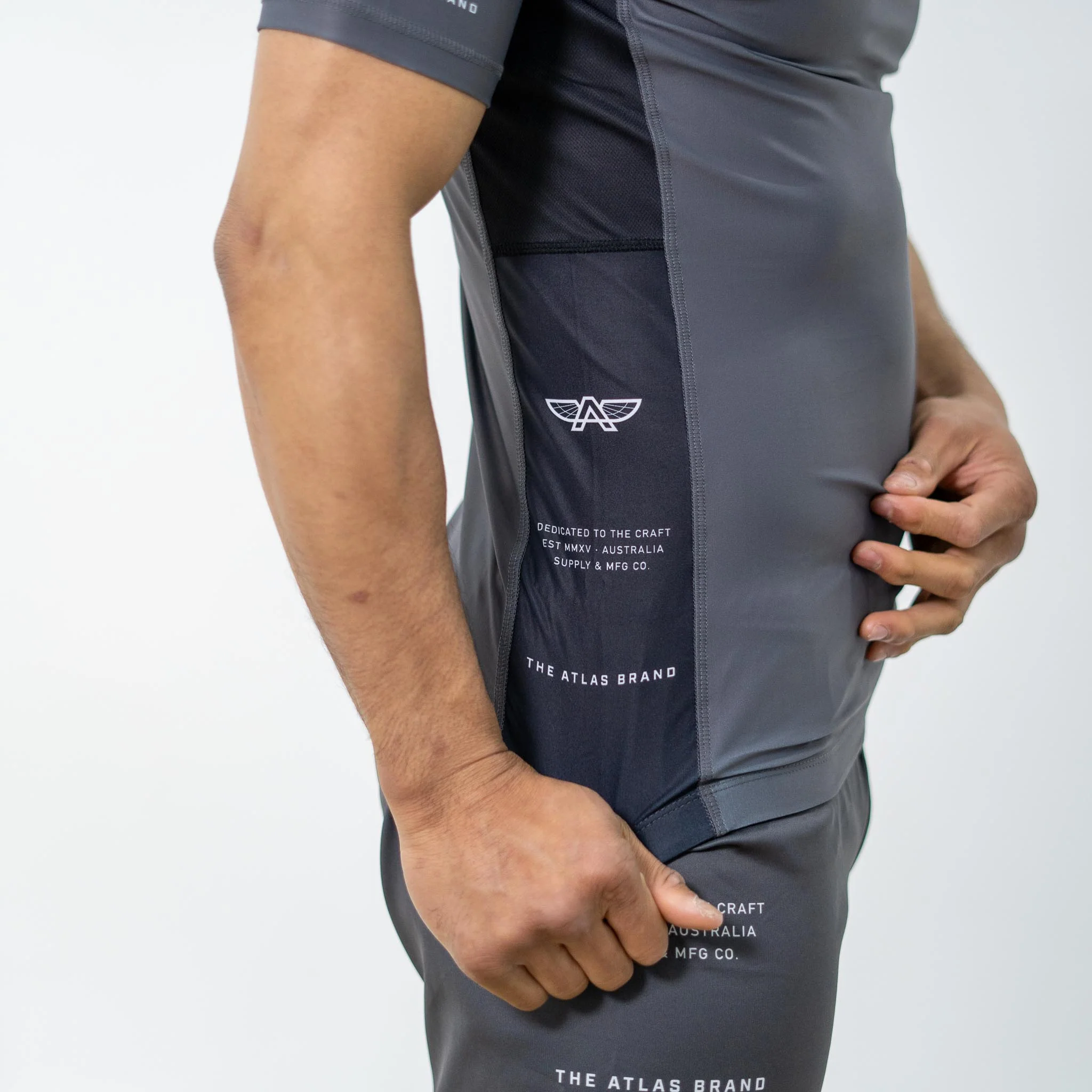 The Atlas Brand - Apex S4 Rashguard - Slate - Image 8