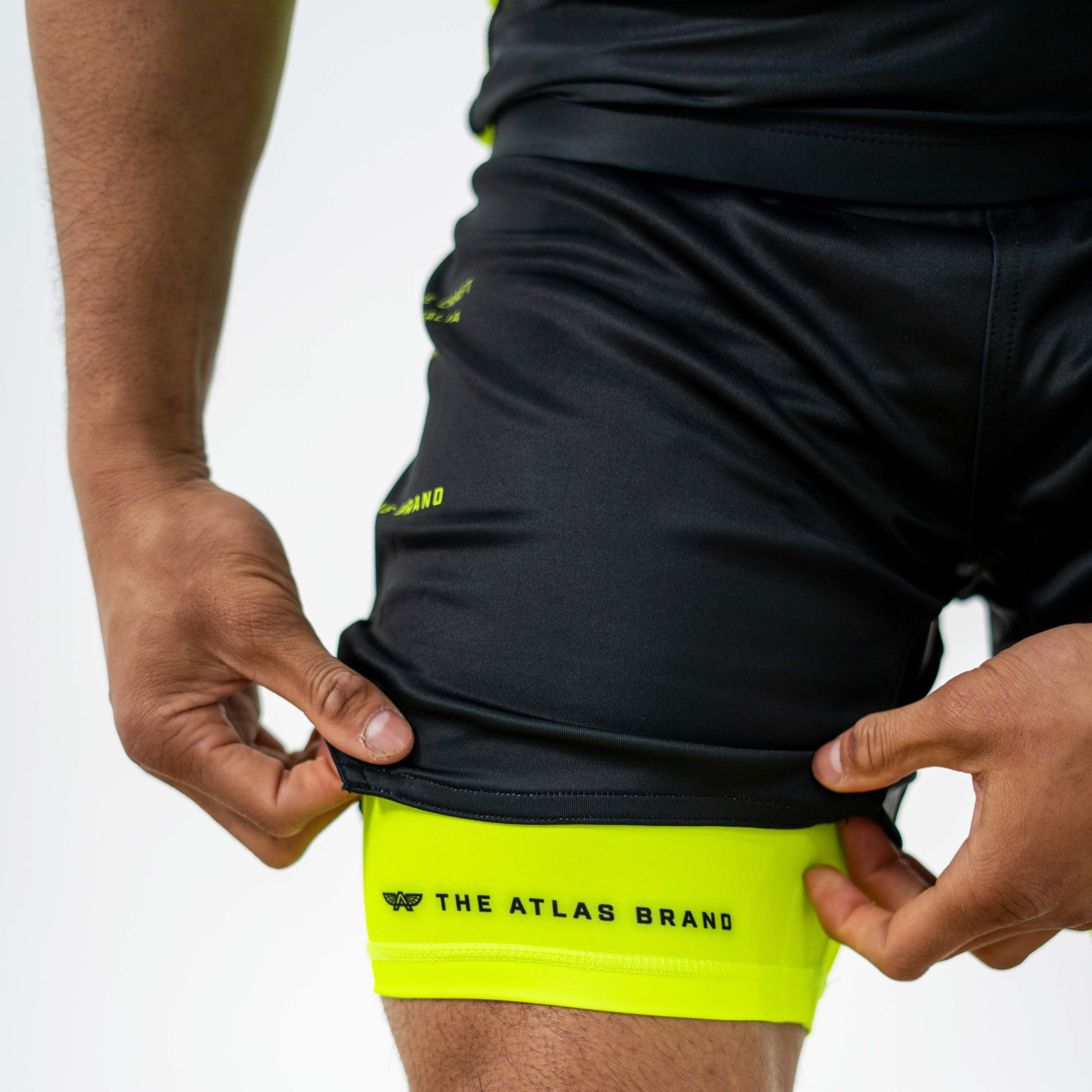 The Atlas Brand - Apex S3 Shorts - Fluoro - Image 4