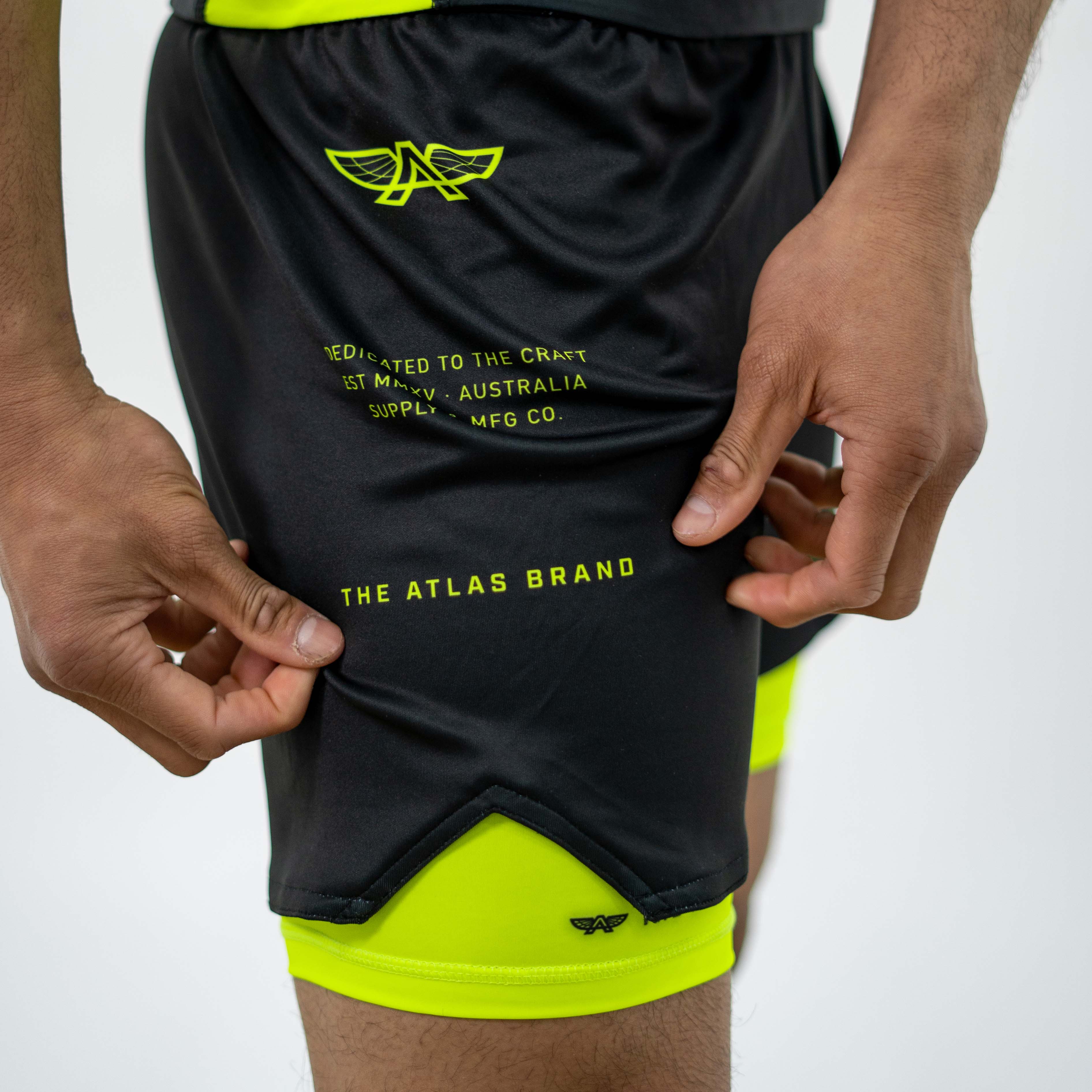 The Atlas Brand - Apex S3 Shorts - Fluoro - Image 7