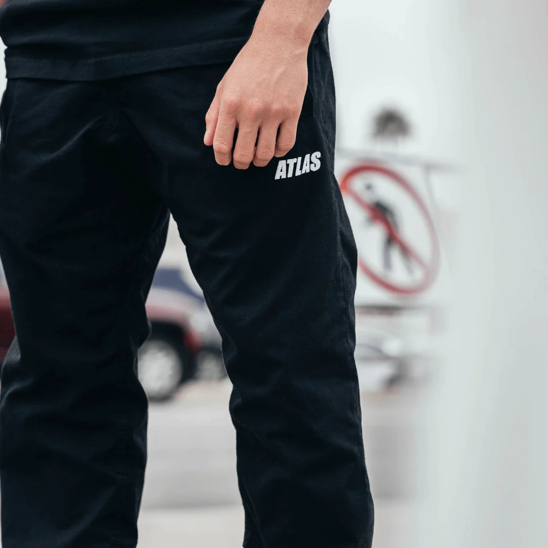 The Atlas Brand - 'Street' Ripstop Pants - Black - Image 4