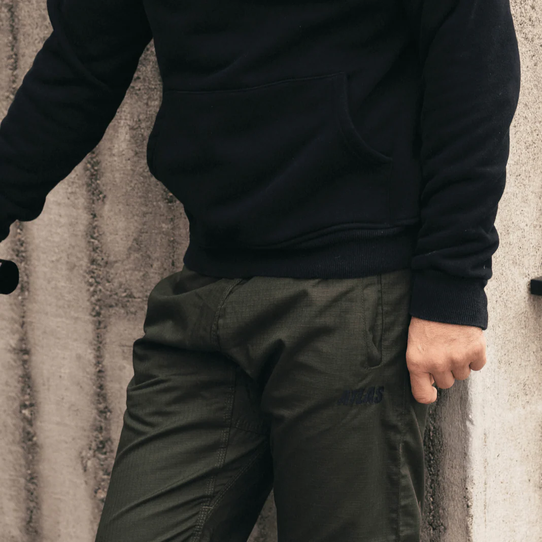 The Atlas Brand - 'Street' Ripstop Pants - Mil. Green - Image 8