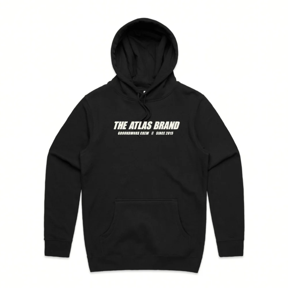 The Atlas Brand - Groundworx Crew - Pull Over Hoodie - Image 3