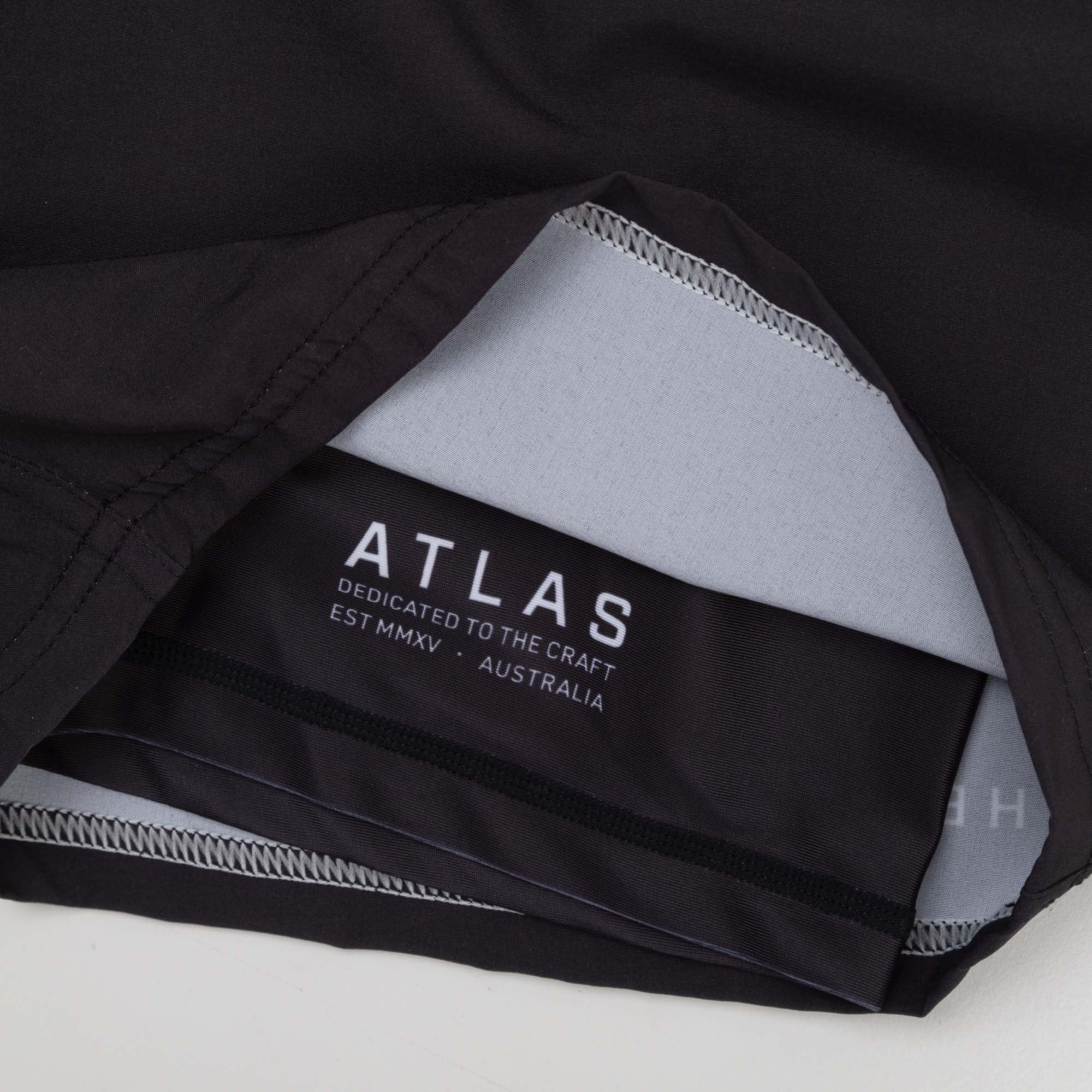 The Atlas Brand - Hybrid Grappling Shorts - Black - Image 3