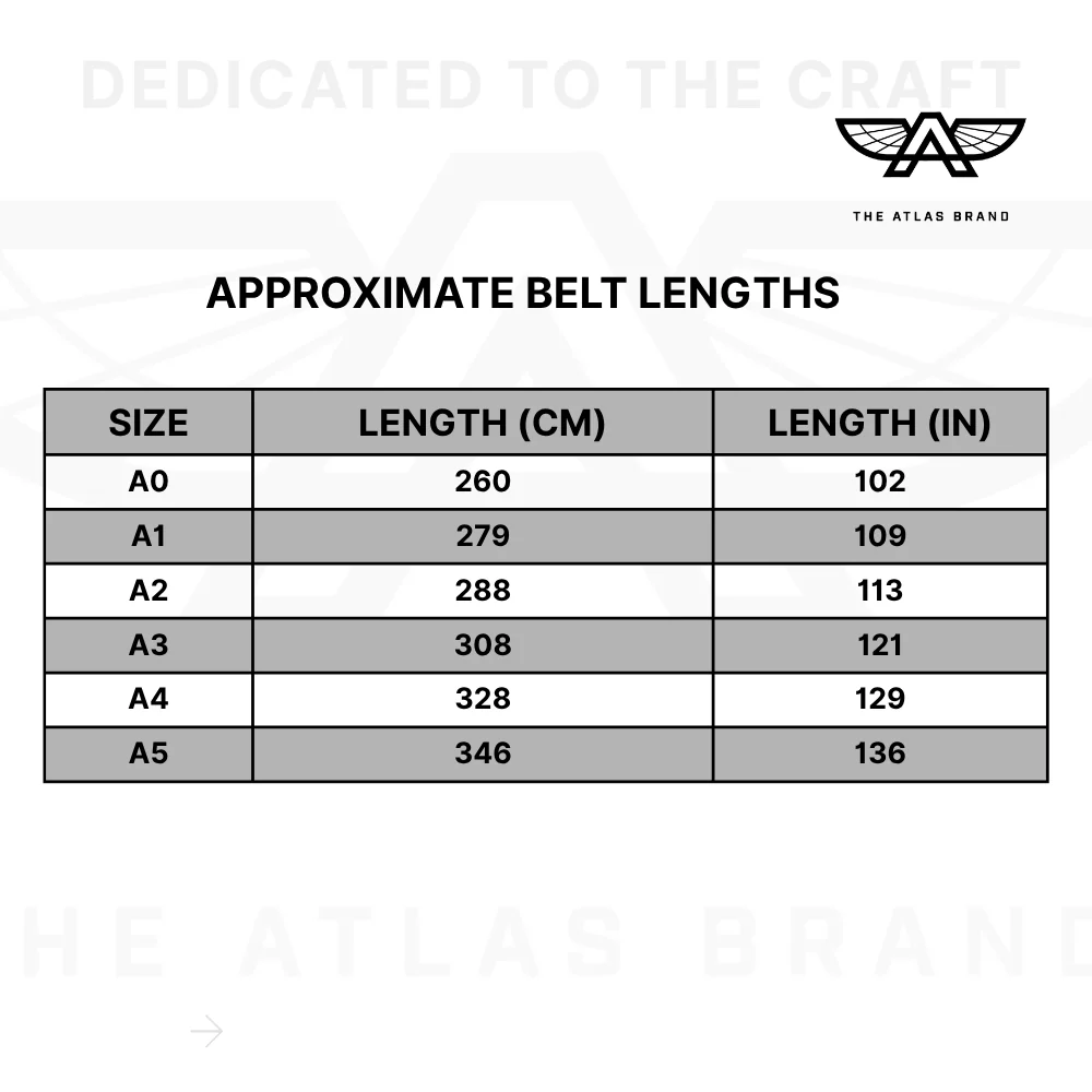 The Atlas Brand - Premium Pearl Jiu jitsu Belt - Purple - Image 3
