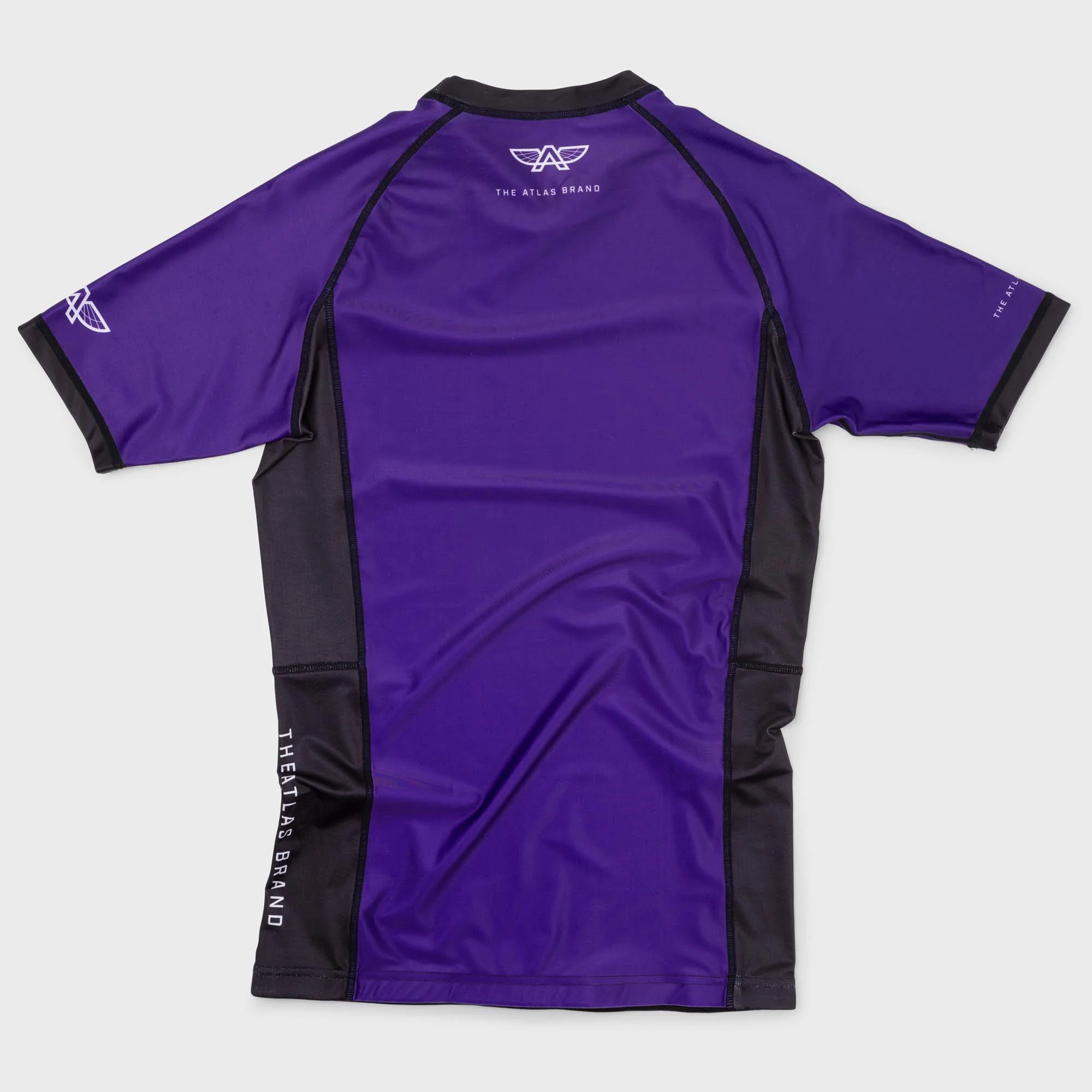 The Atlas Brand - Ranked BJJ Rash Guard - Purple - Image 4